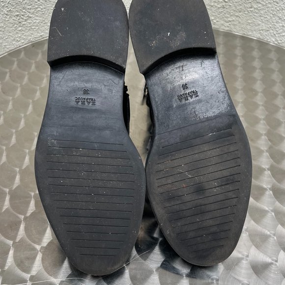 Vintage Zara heavy duty boots Size 38 Eu - Picture 5 of 5